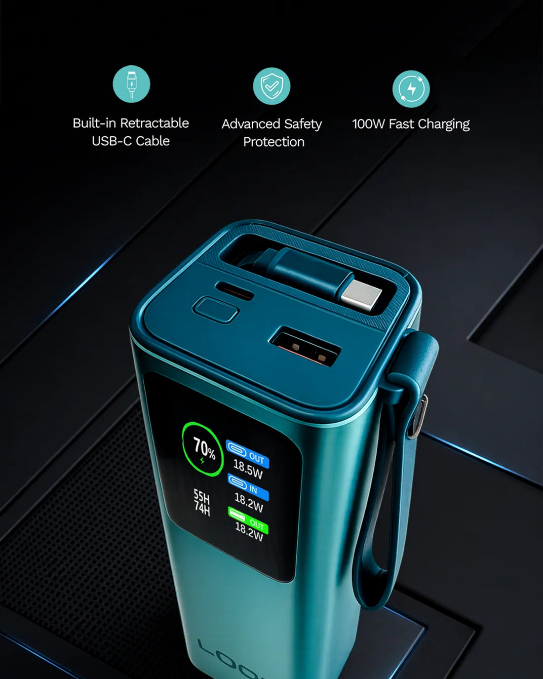 LOOP 100W Power Bank 20000mAh