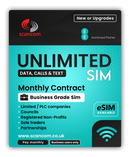 EE Unlimited Calls, Texts & Data Sim - Monthly Contract - £16 per month* for 24 months