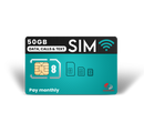 EE 50GB / 100GB Calls, Texts & Data Sim - £5.99 / £9.99* for 36 months