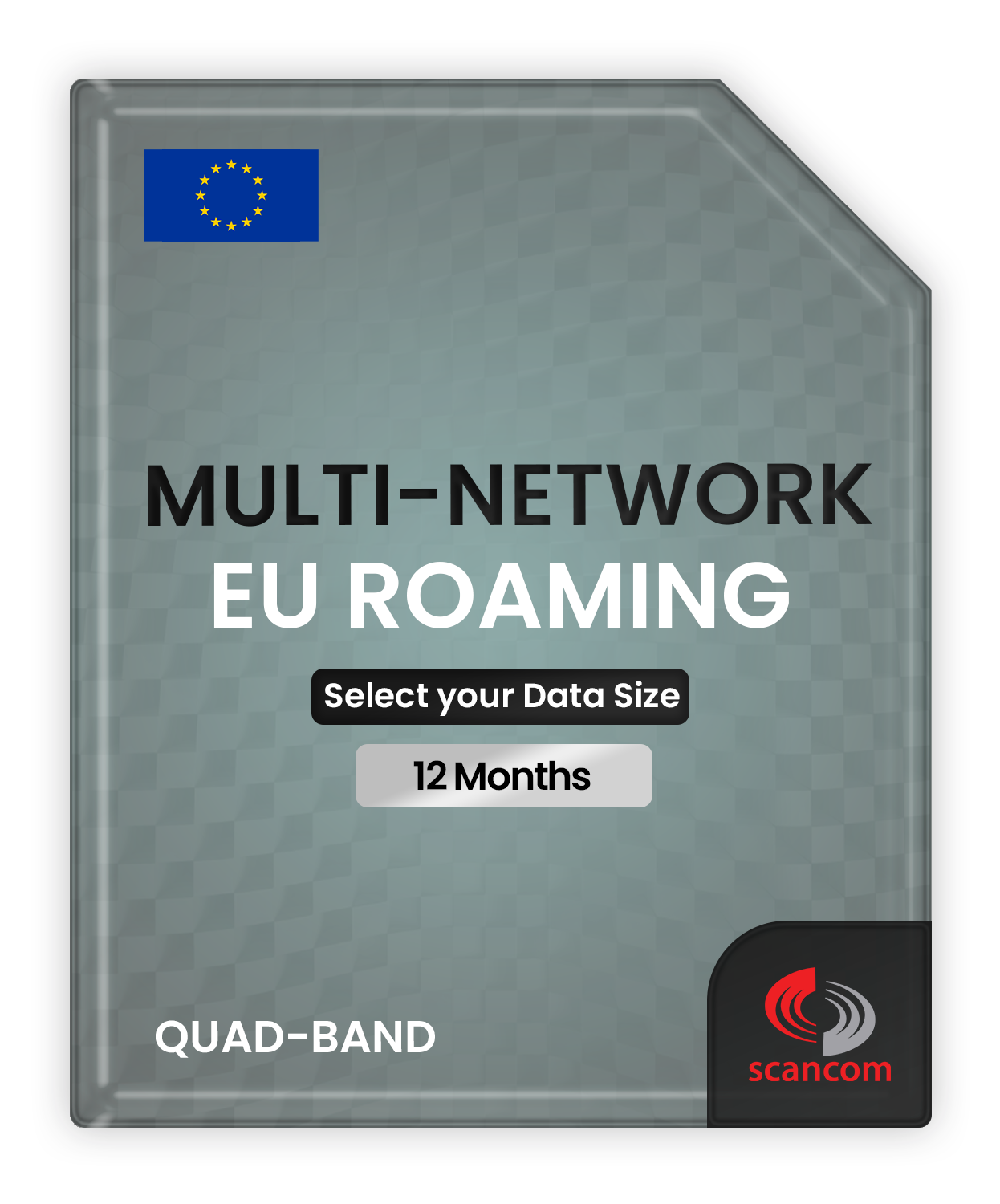 Multi Network Data - Connects Across Europe & UK - Preloaded for 12 Months