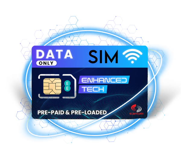 EE Unlimited Data Per Month - Enhanced Tech Data Sim - 30 days data sim.