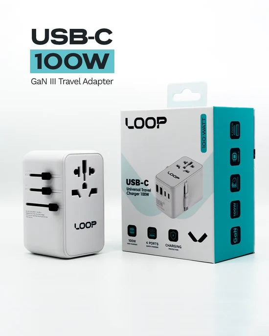 LOOP 100W Travel GaN Charger