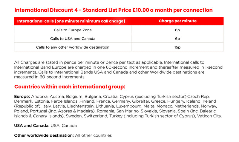 Vodafone 25GB Data, Unlimited Calls & Texts + Free Global Roaming £27pm for 36 months