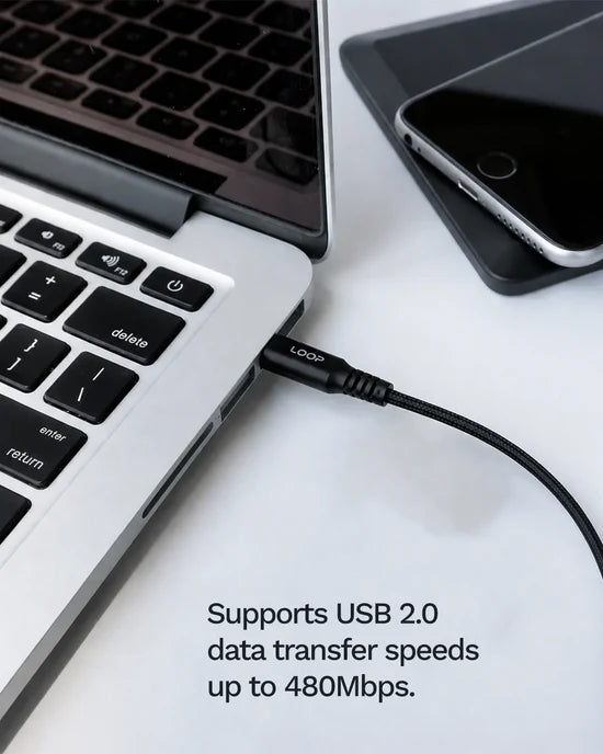 LOOP 240W Magnetic USB C Cable 2M