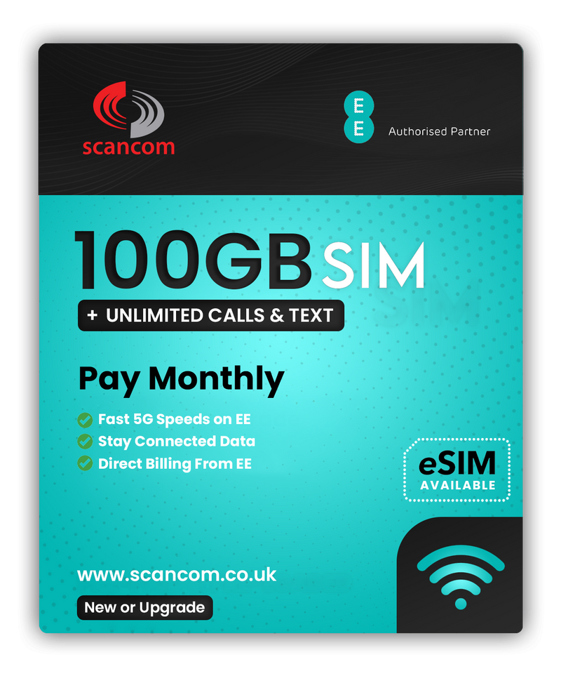 EE Business Essential SIM Only - Unlimited Calls & Texts + Data - Direct EE Billing