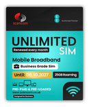 EE Unlimited Data SIM – Uncapped 5G Speeds – Preloaded monthly expiry October 2027 – Plug & Play Data for Business Broadband