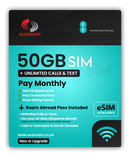 EE Business All-Rounder SIM Only – Unlimited Calls & Texts + Data + Roam Abroad Pass – Direct EE Billing