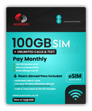 EE Business All-Rounder SIM Only – Unlimited Calls & Texts + Data + Roam Abroad Pass – Direct EE Billing