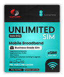 EE Unlimited Data Sim - Business Mobile Broadband - Pay Monthly Contract - Select your duration