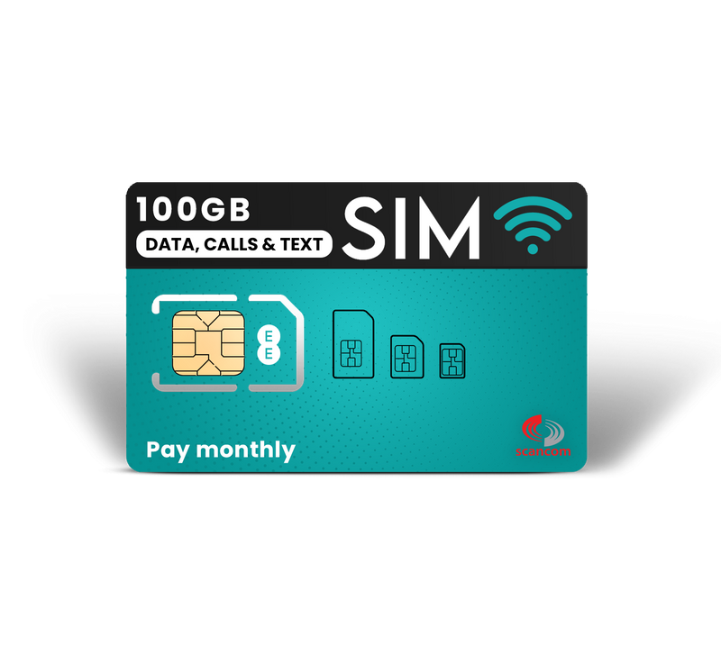 EE 50GB or 100GB UK Data + UK Unlimited Calls & Texts for 36 months