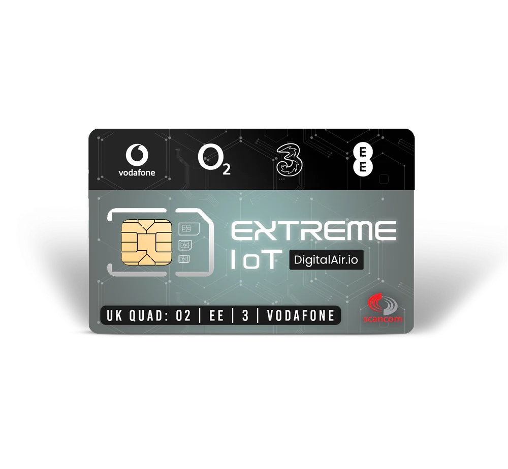 UK Quad Band Pre Loaded Data Vodafone, O2, Three & EE