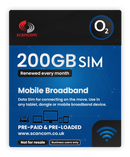 O2 Unlimited 5G Preloaded Data SIM - Perfect for unlocked Phones, Routers, Tablets and Wifi Dongles -  Choose your Duration