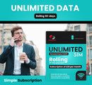 EE Unlimited Data Sim - Rolling 30 Days - £25 per month subscription