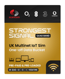 Multi Network 300GB Data SIM UK - EE O2 Three Vodafone Preloaded Data Every Month for 6 / 12 / 24 / 36 months