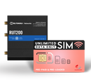 RUT200 LTE Cat 4 Router + Optional Data SIM