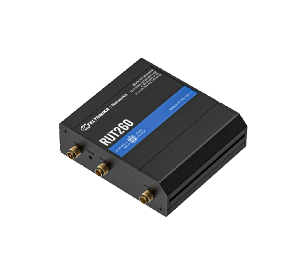 Teltonika RUT260 LTE Cat 6 Cellular Router with WAN Failover