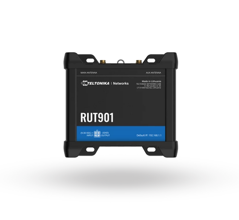 RUT901 LTE Cat 4 Router + Optional Data SIM