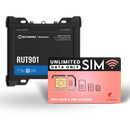 RUT901 LTE Cat 4 Router + Optional Data SIM