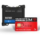 RUT901 LTE Cat 4 Router + Optional Data SIM