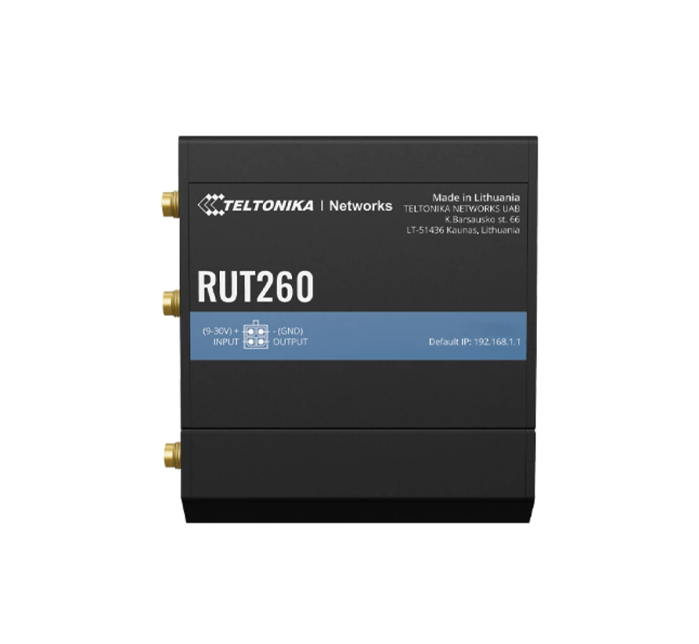 RUT260 LTE Cat 6 Cellular Router WAN Failover
