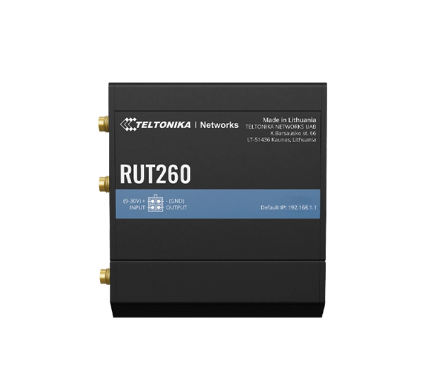 RUT260 LTE Cat 6 Cellular Router with WAN Failover
