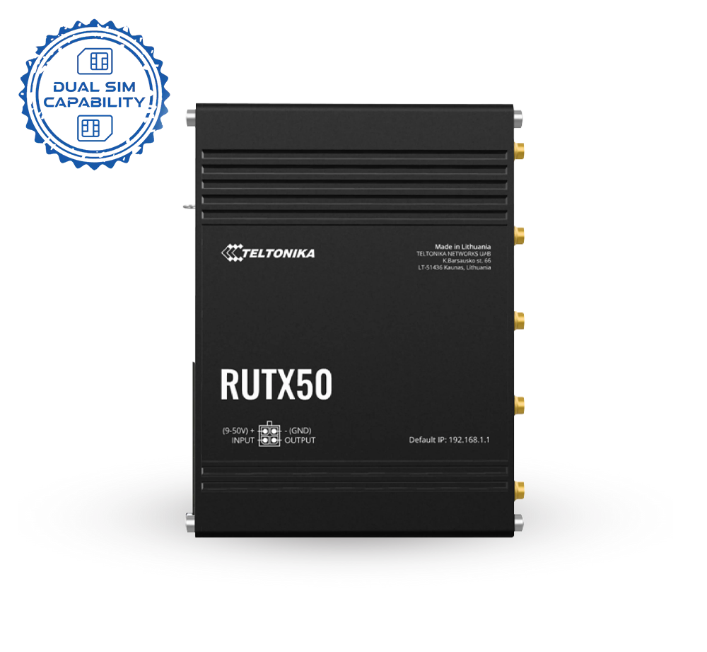RUTX50 Dual SIM Router