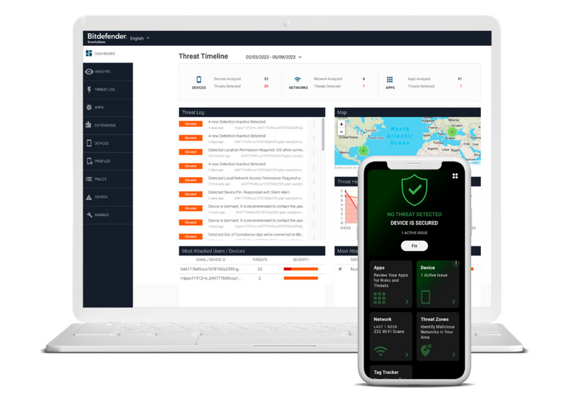 Mobile Threat Defence by Bitfender