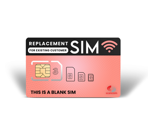 Three Replacement 3 in 1 Sim