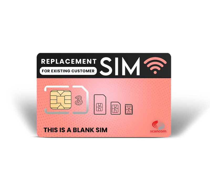 Three Replacement 3 in 1 Sim