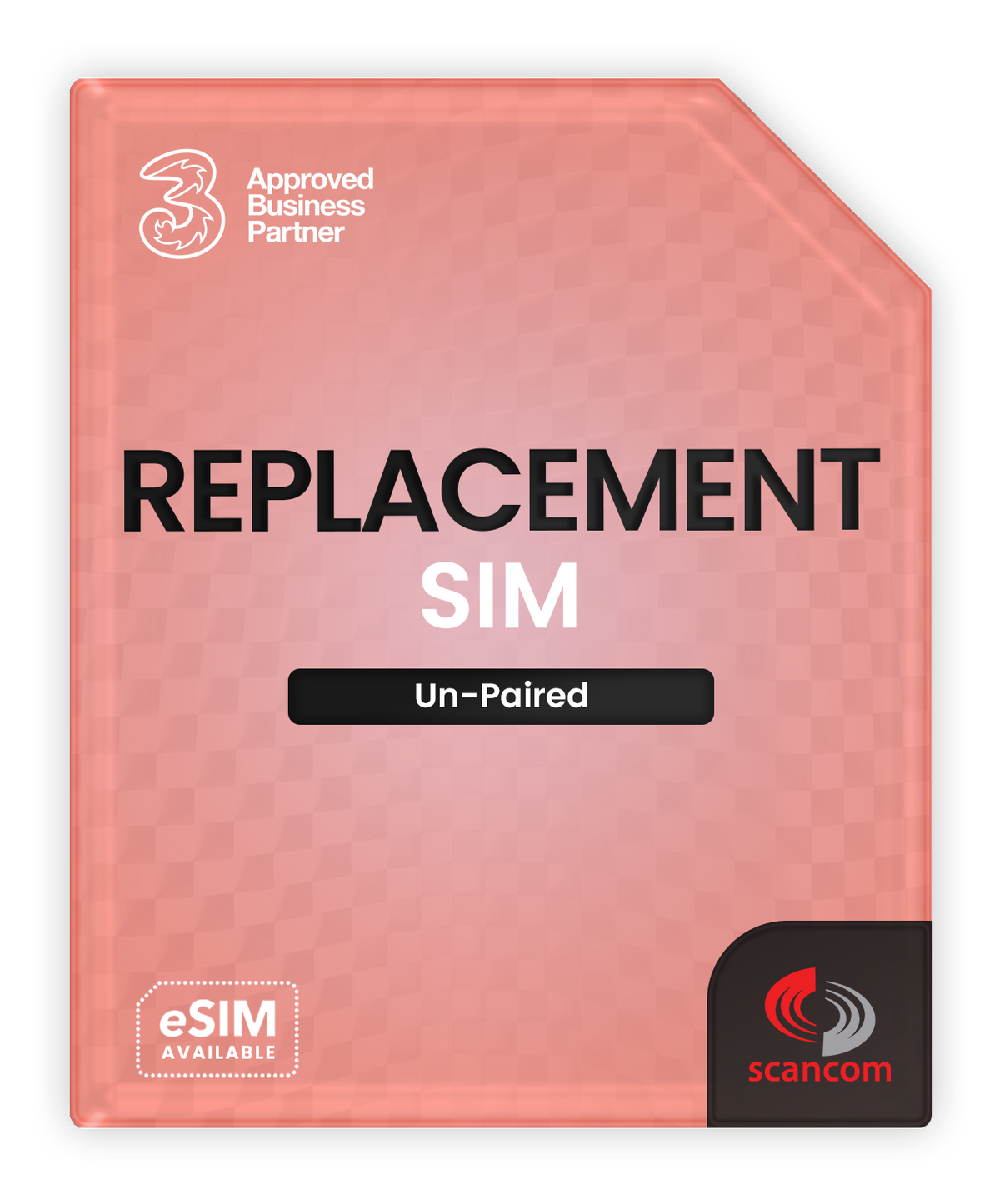 Three Replacement SIM
