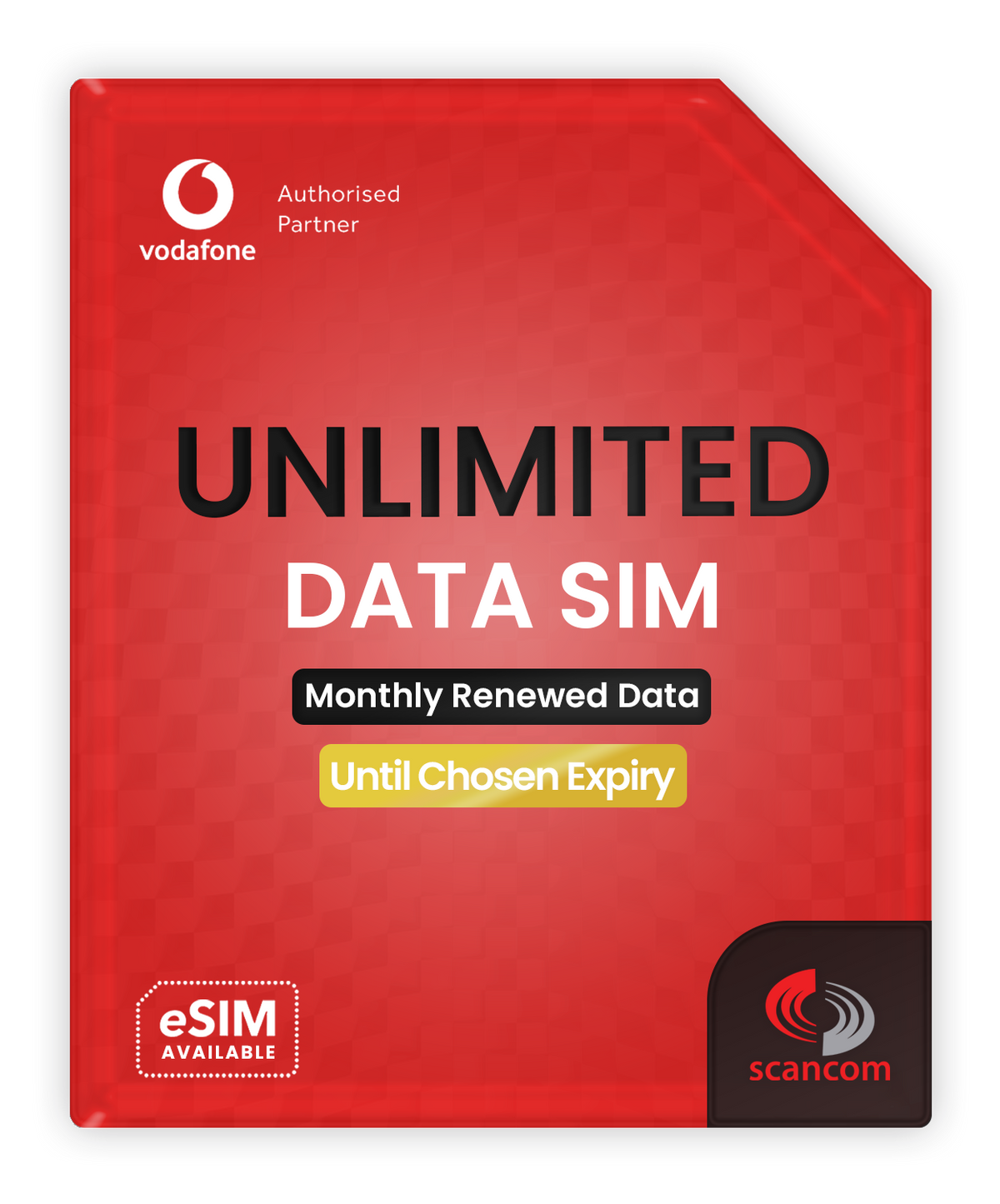 Vodafone Unlimited Data SIM