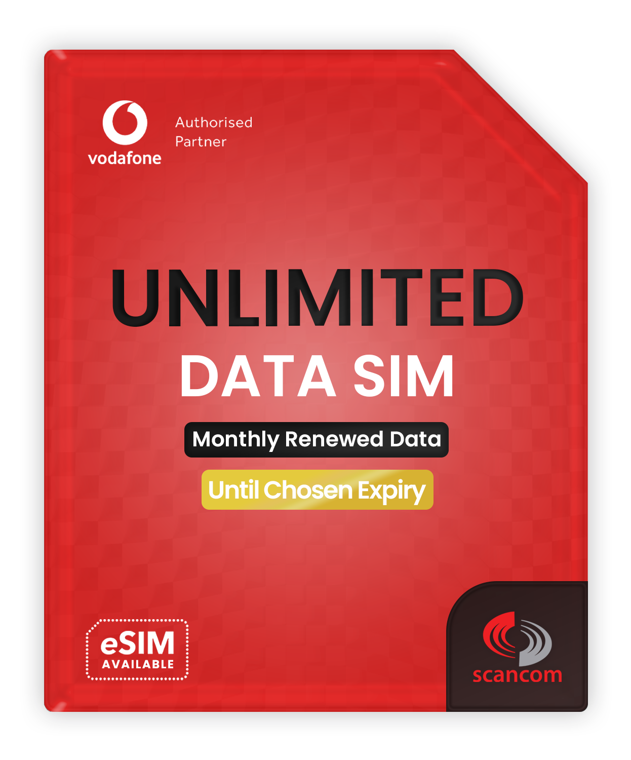 Vodafone Unlimited Data SIM