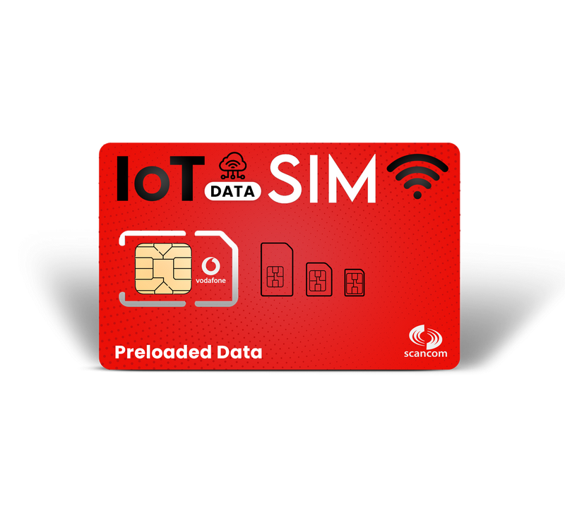 Vodafone IOT Preloaded UK Data Sim - You choose how long & how much