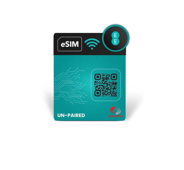EE Unpaired QR Code eSIM Small Business - for sim swaps