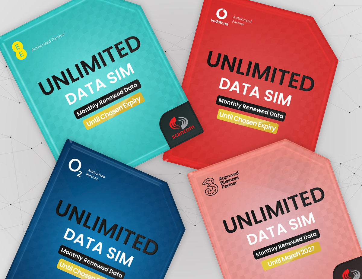 Scancom - Partners with EE, Three, O2 and Vodafone preloaded data sims