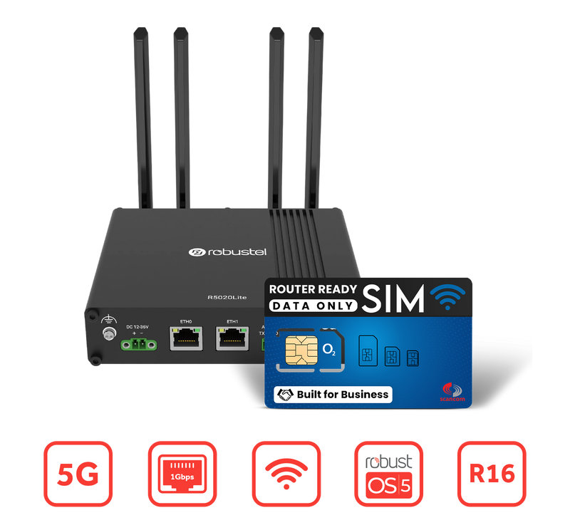 5G R5020 Lite Router SIM Free or with Data