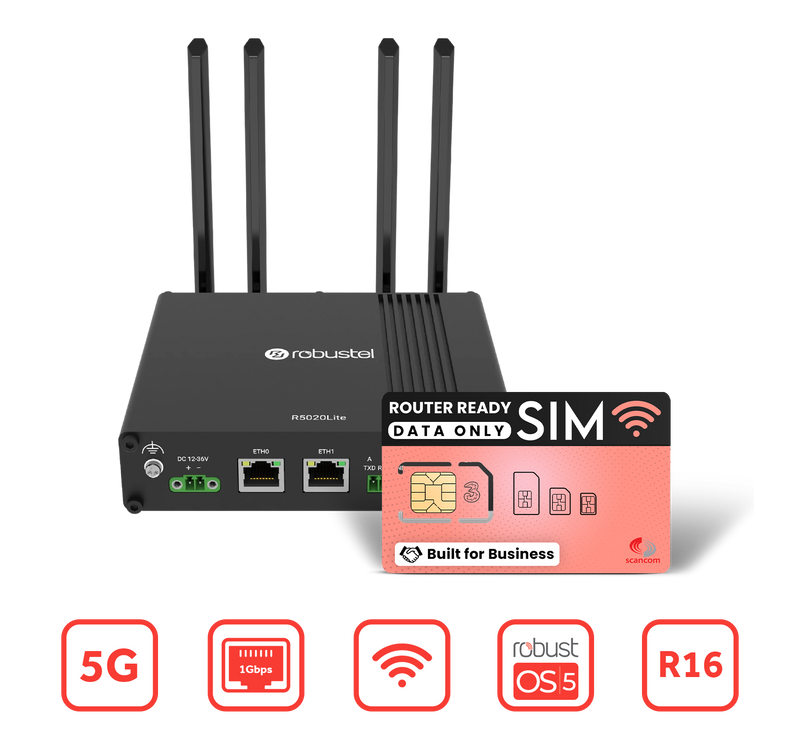 5G R5020 Lite Router SIM Free or with Data