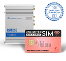 RUTX50 5G Router Dual Sim + Optional Data SIMS