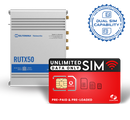 RUTX50 5G Router Dual Sim + Optional Data SIMS