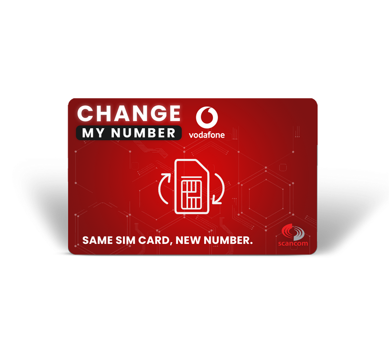 Change my Number Vodafone