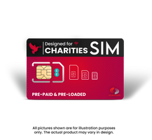 UK Registered Charity Sim EE Unlimited PrePaid Data Sim Every Month Until 08/06/2024 & Free DPD Next Day Delivery